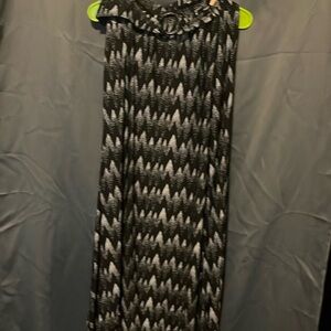 Black and white skirt one X